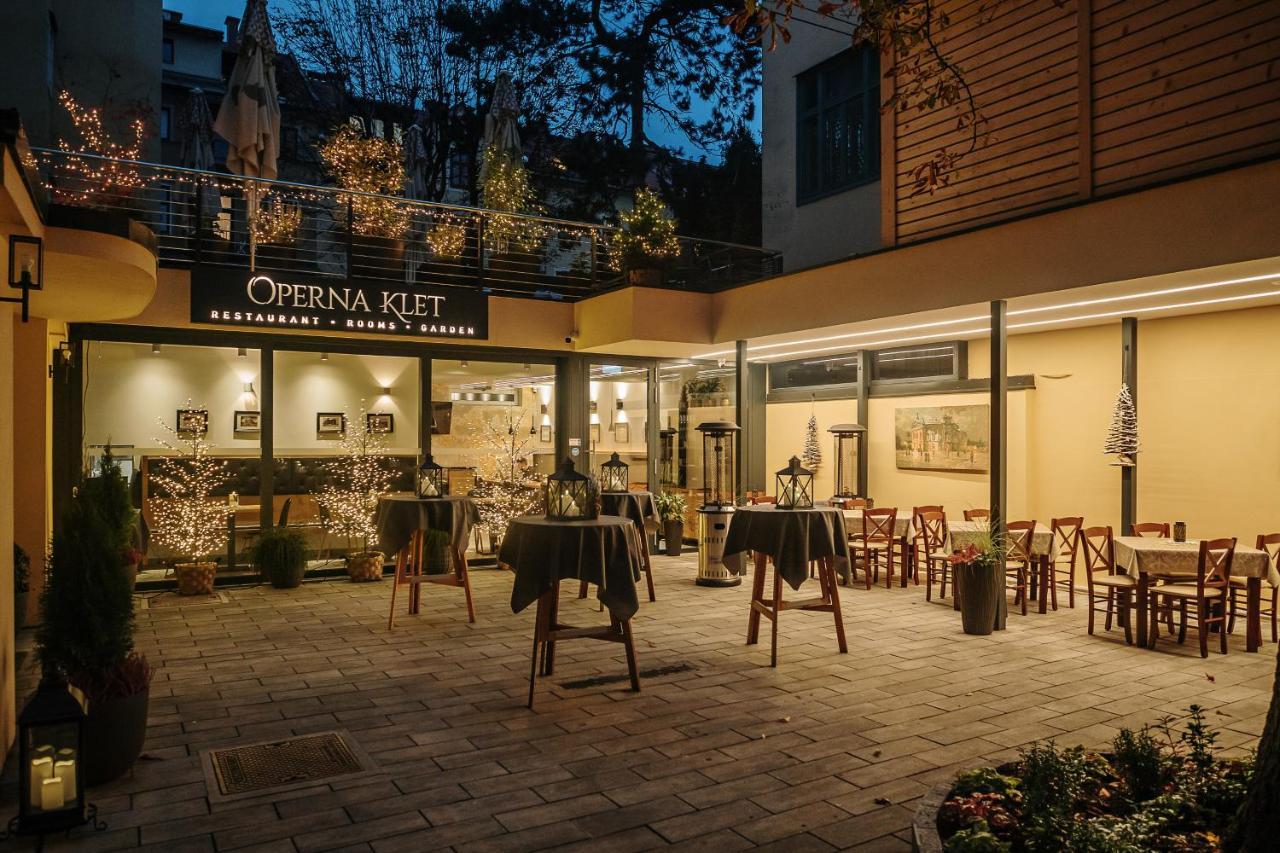 Hotel Operna Klet Laibach Exterior foto